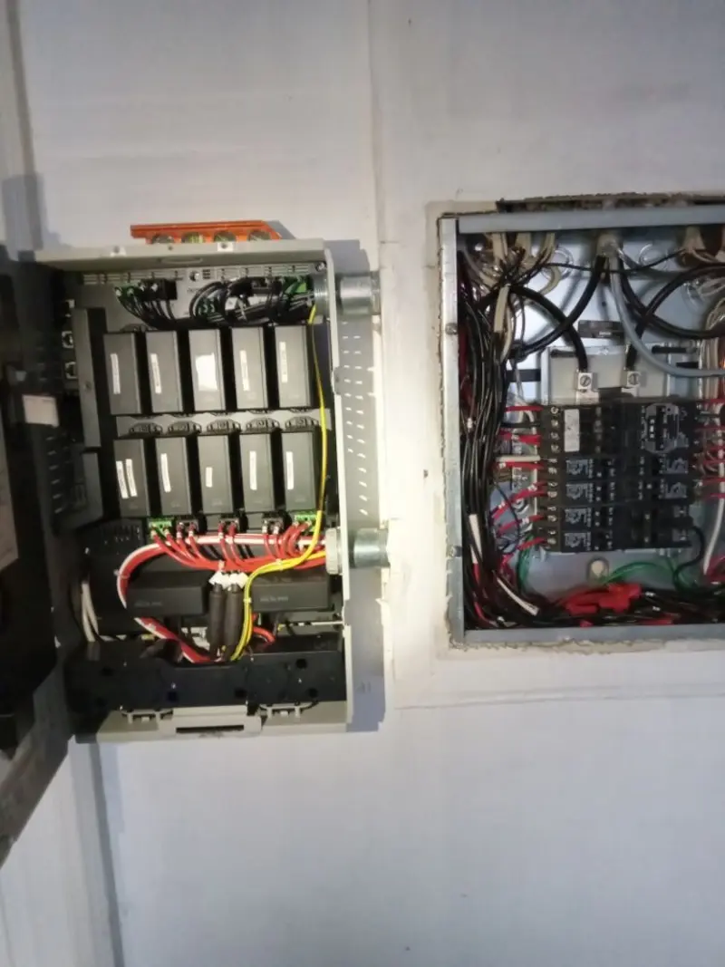 Electrical panel upgrade completed for Indoor Lighting Installation in Citrus Springs